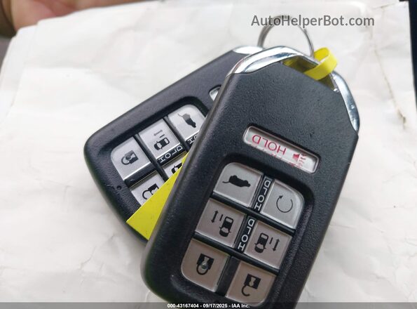 5FNRL6H70LB029460 2020 HONDA ODYSSEY Black Dashboard view