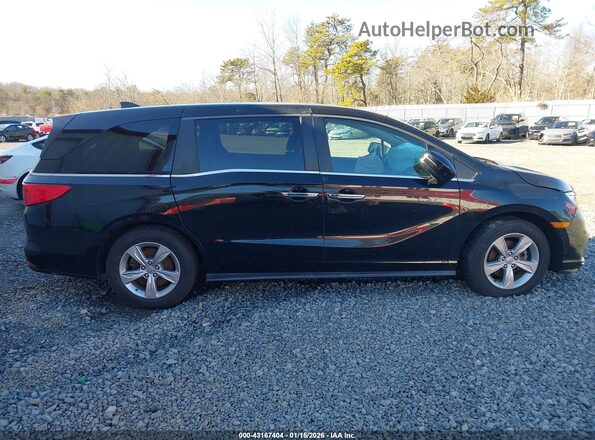 5FNRL6H70LB029460 2020 HONDA ODYSSEY Black Rear interior view