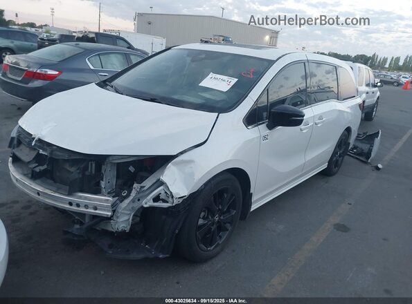 5FNRL6H70PB053778 2023 HONDA ODYSSEY White Przód lewy