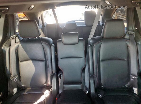 5FNRL6H70RB010271 2024 HONDA ODYSSEY Black Widok wnętrza z tyłu