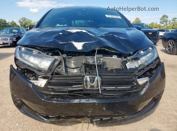 5FNRL6H70RB010271 2024 HONDA ODYSSEY Black Widok z tyłu