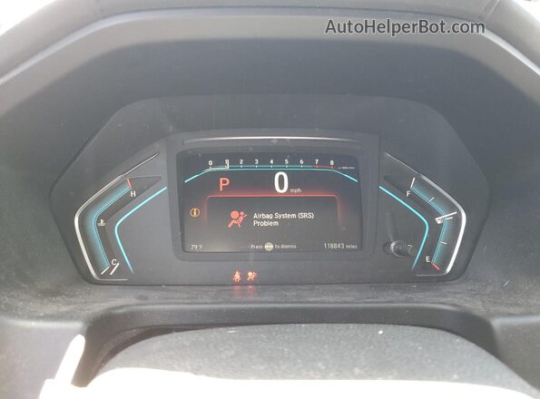 5FNRL6H72JB054924 2018 HONDA ODYSSEY Серебряный 