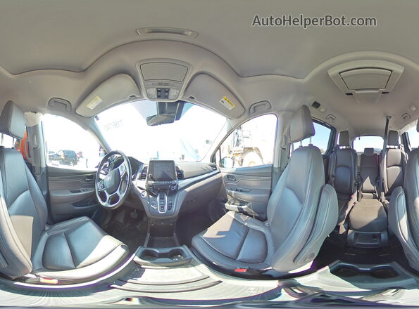 5FNRL6H72JB054924 2018 HONDA ODYSSEY Серебряный 