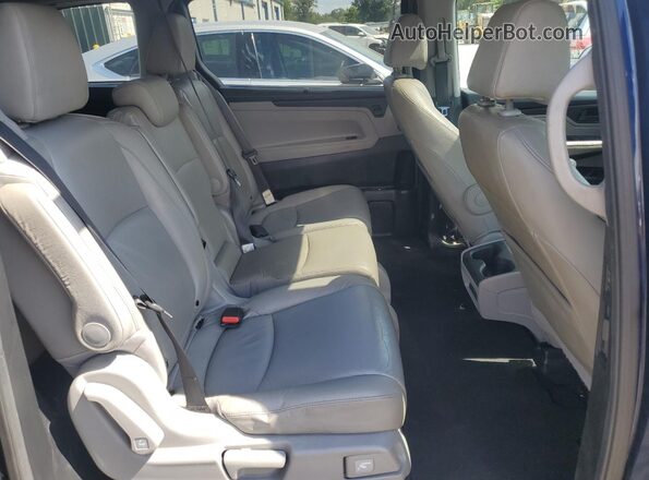 5FNRL6H72JB057905 2018 HONDA ODYSSEY Blue 