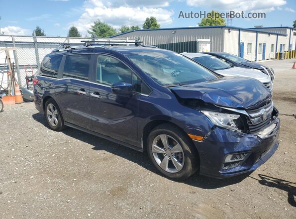 5FNRL6H72JB057905 2018 HONDA ODYSSEY Blue 