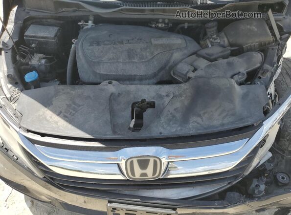 5FNRL6H72JB105645 2018 HONDA ODYSSEY Black 
