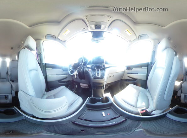 5FNRL6H72MB019725 2021 HONDA ODYSSEY Blue 360 interior view
