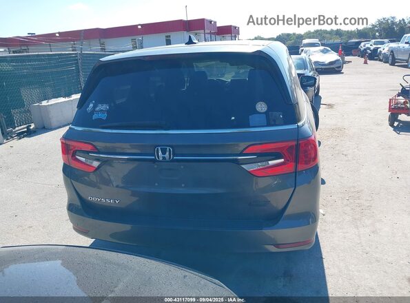 5FNRL6H72MB033477 2021 HONDA ODYSSEY Gray 