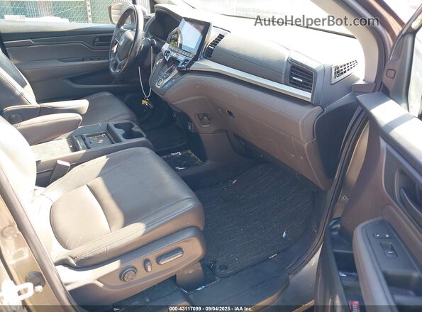 5FNRL6H72MB033477 2021 HONDA ODYSSEY Gray Front interior view