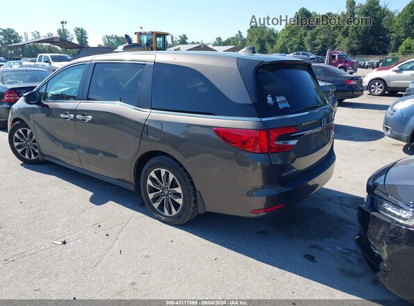 5FNRL6H72MB033477 2021 HONDA ODYSSEY Gray Rear left