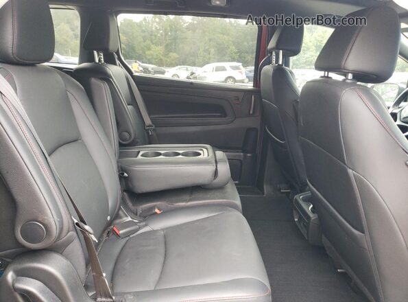 5FNRL6H72RB024625 2024 HONDA ODYSSEY Red Widok wnętrza z tyłu