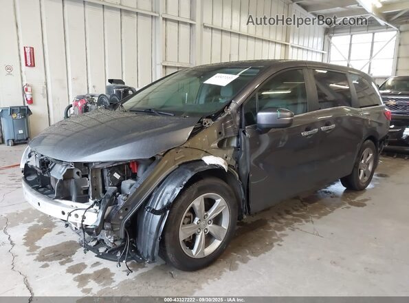 5FNRL6H73LB071587 2020 HONDA ODYSSEY Gray Przód lewy