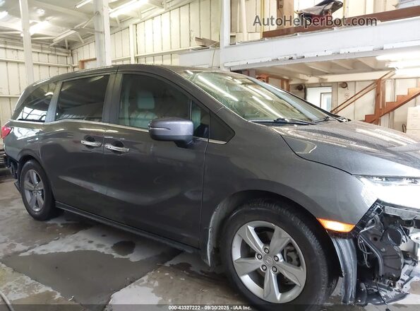 5FNRL6H73LB071587 2020 HONDA ODYSSEY Gray Widok wnętrza 360 stopni