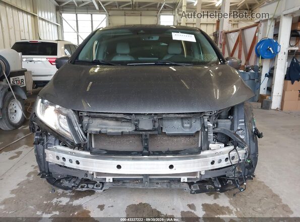 5FNRL6H73LB071587 2020 HONDA ODYSSEY Gray Widok wnętrza z tyłu