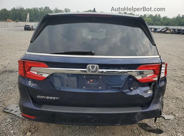 5FNRL6H74JB020693 2018 HONDA ODYSSEY Blue 