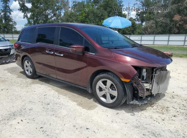 5FNRL6H74JB097144 2018 HONDA ODYSSEY Purple 