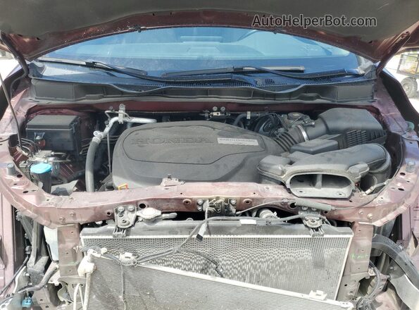 5FNRL6H74JB097144 2018 HONDA ODYSSEY Purple 