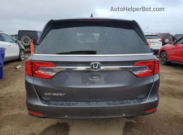 5FNRL6H74KB069409 2019 HONDA ODYSSEY Серый Вид сзади