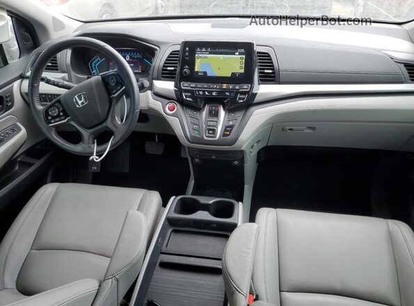 5FNRL6H74KB069409 2019 HONDA ODYSSEY Серый Вид панели приборов