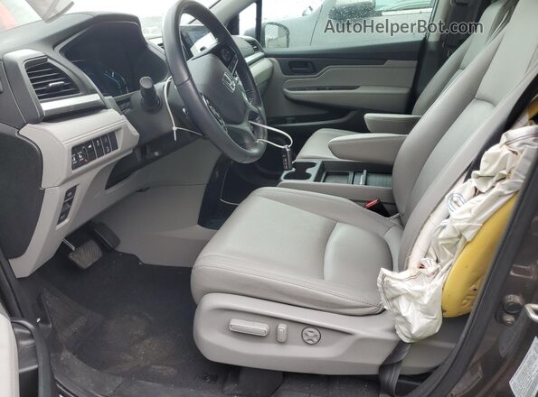 5FNRL6H74KB069409 2019 HONDA ODYSSEY Серый Вид салона спереди
