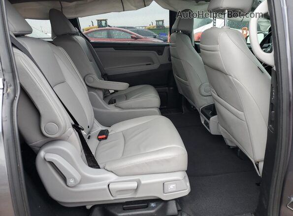 5FNRL6H74KB069409 2019 HONDA ODYSSEY Серый Вид задней части салона