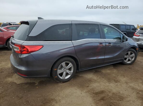 5FNRL6H74KB069409 2019 HONDA ODYSSEY Серый Задняя правая четверть