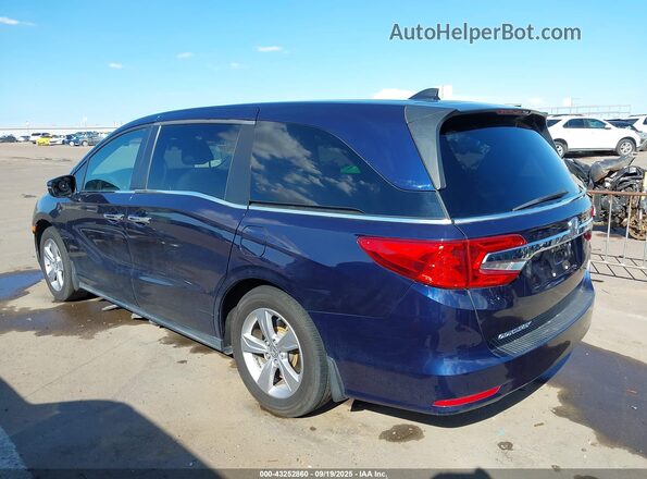 5FNRL6H75LB040700 2020 HONDA ODYSSEY Blue უკანა მარცხენა