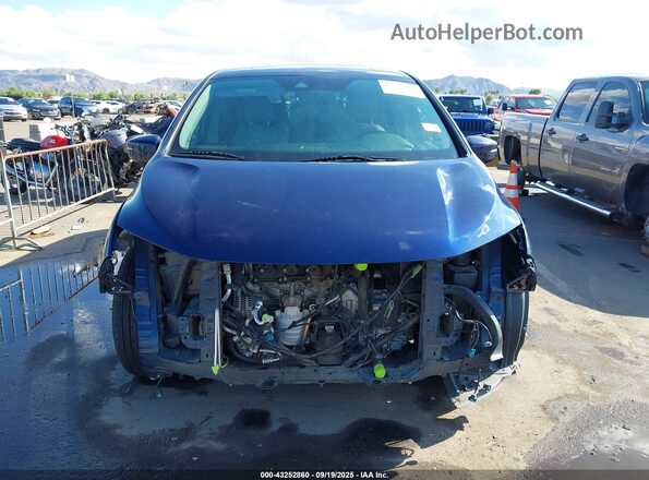 5FNRL6H75LB040700 2020 HONDA ODYSSEY Blue წინა ხედი