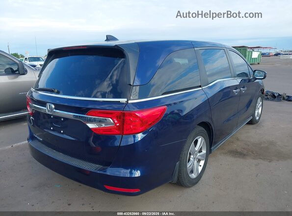 5FNRL6H75LB040700 2020 HONDA ODYSSEY Blue უკანა მარჯვენა