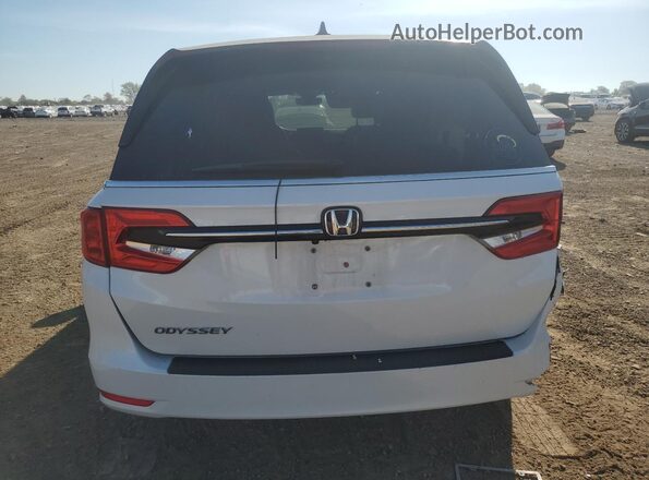 5FNRL6H75MB007195 2021 HONDA ODYSSEY White Հետևի տեսք