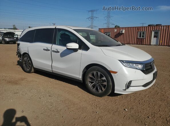 5FNRL6H75MB007195 2021 HONDA ODYSSEY White Առջևի աջ