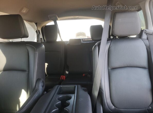 5FNRL6H75MB007195 2021 HONDA ODYSSEY White Հետևի նստատեղերի տեսք