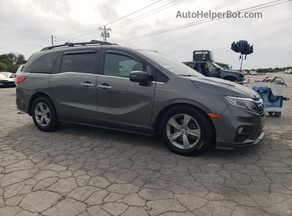 5FNRL6H76JB033901 2018 HONDA ODYSSEY Gray 