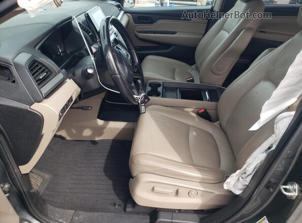 5FNRL6H76JB033901 2018 HONDA ODYSSEY Gray 