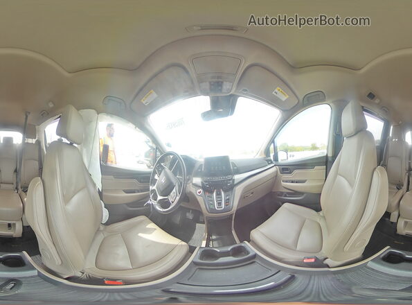 5FNRL6H76JB033901 2018 HONDA ODYSSEY Gray 
