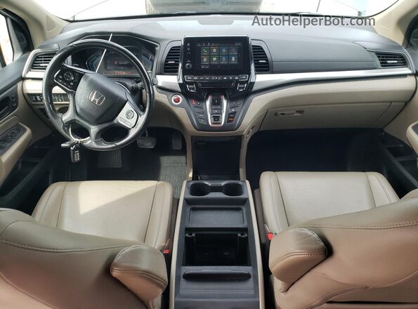 5FNRL6H76JB033901 2018 HONDA ODYSSEY Gray 