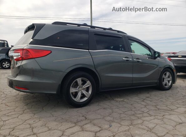5FNRL6H76JB033901 2018 HONDA ODYSSEY Gray 