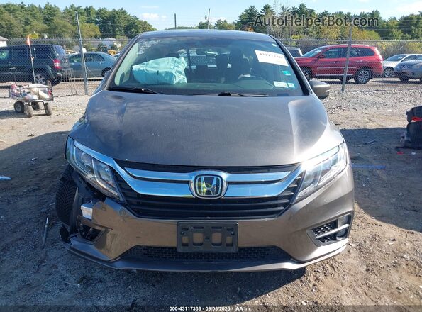 5FNRL6H77LB003874 2020 HONDA ODYSSEY Gray ხელსაწყოთა პანელის ხედი