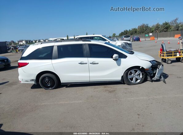 5FNRL6H77LB053187 2020 HONDA ODYSSEY White Widok wnętrza 360 stopni