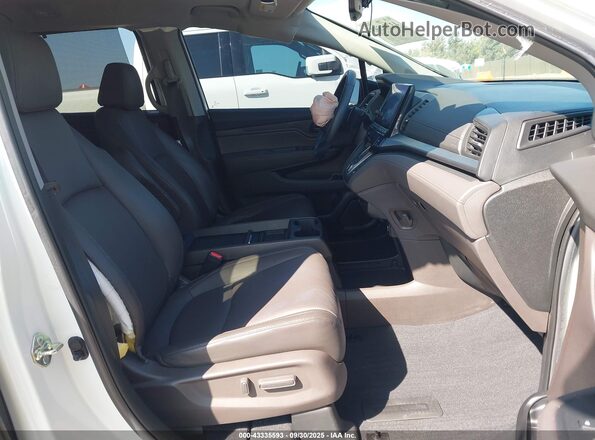 5FNRL6H77LB053187 2020 HONDA ODYSSEY White Widok wnętrza z przodu