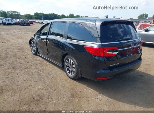 5FNRL6H77NB031211 2022 HONDA ODYSSEY Black Trasero izquierdo
