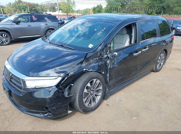 5FNRL6H77NB031211 2022 HONDA ODYSSEY Black Vista frontal