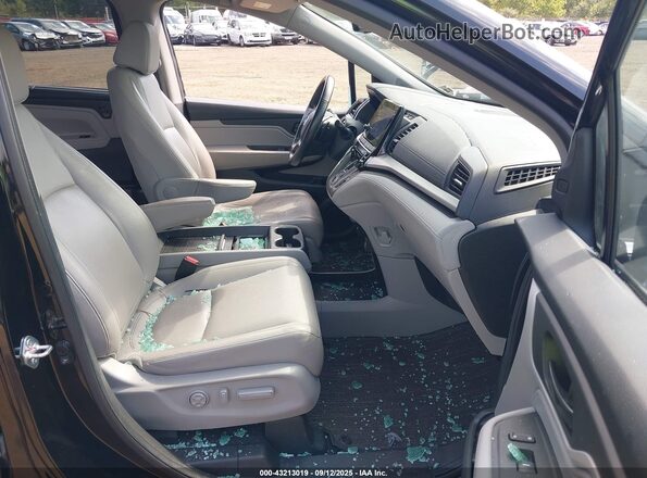 5FNRL6H77NB031211 2022 HONDA ODYSSEY Black Vista interior delantera