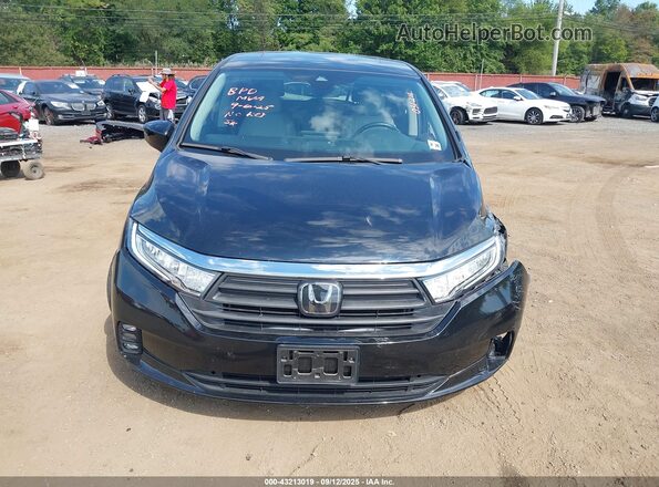 5FNRL6H77NB031211 2022 HONDA ODYSSEY Black Vista del cuadro de instrumentos