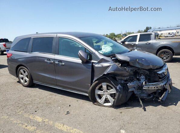 5FNRL6H78JB101793 2018 HONDA ODYSSEY Gray 