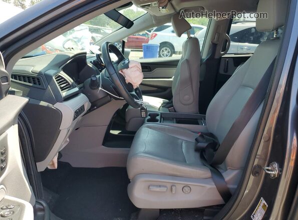 5FNRL6H78JB101793 2018 HONDA ODYSSEY Gray 