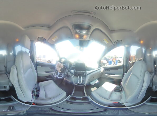 5FNRL6H78JB101793 2018 HONDA ODYSSEY Gray 