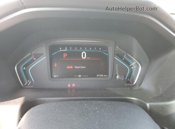 5FNRL6H78LB050217 2020 HONDA ODYSSEY White Vista del cuadro de instrumentos
