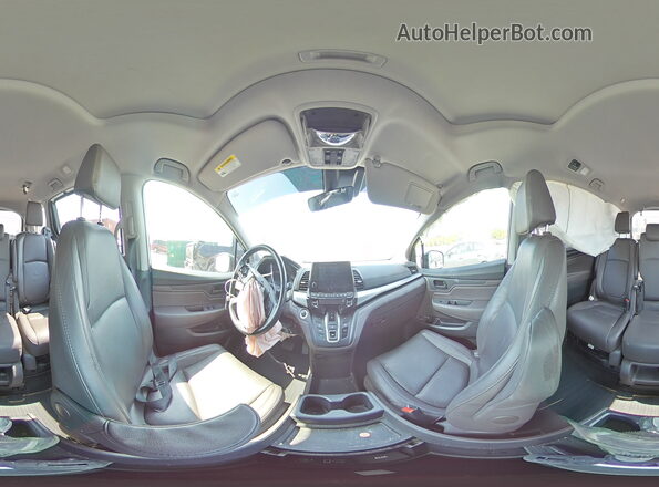 5FNRL6H78LB050217 2020 HONDA ODYSSEY White Vista interior de 360 grados