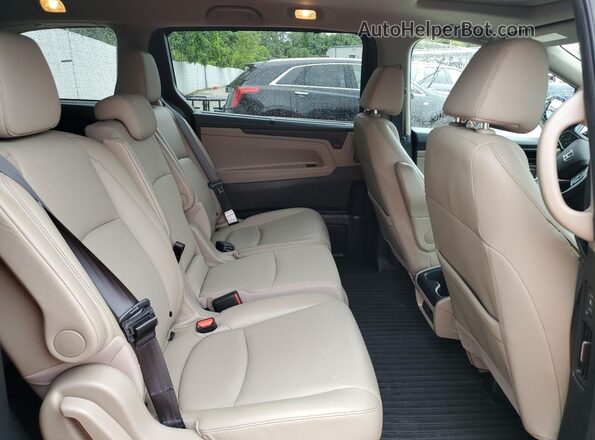 5FNRL6H78MB003061 2021 HONDA ODYSSEY Burgundy Rear interior view